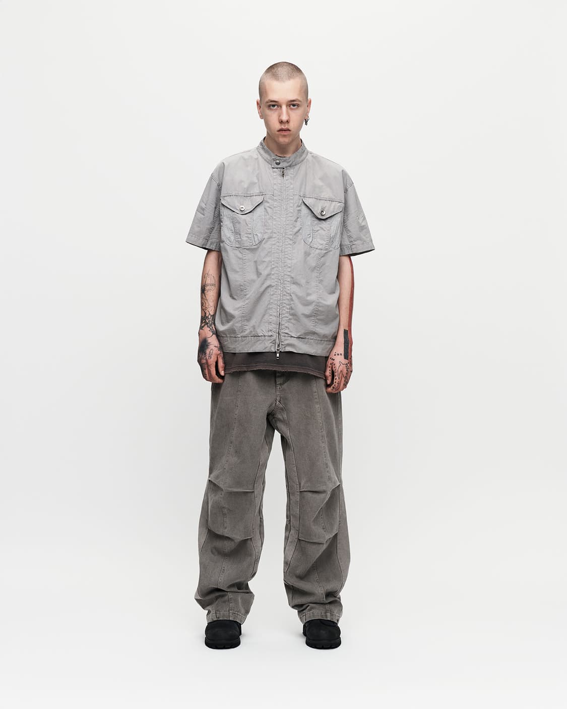 Ignota CORE:12 WASHED ZIP PANTS (SAND) M 상품이미지3