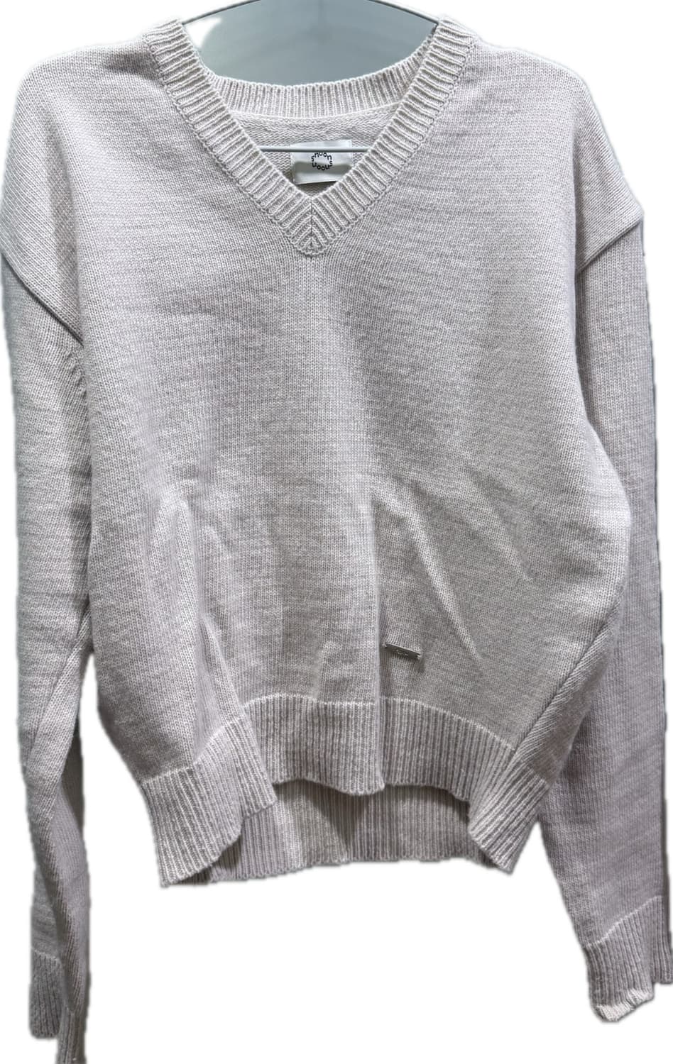 시눈 브이넥 베이직 니트 상품이미지2