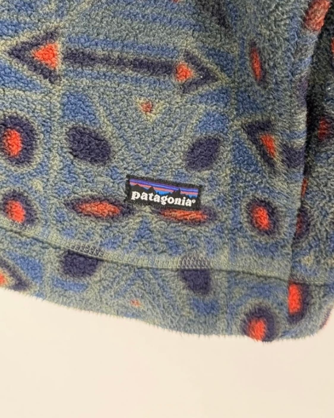 (Rare) 93년 파타고니아 눈없는산 토템 신칠라 플리스 XL사이즈 상품이미지3