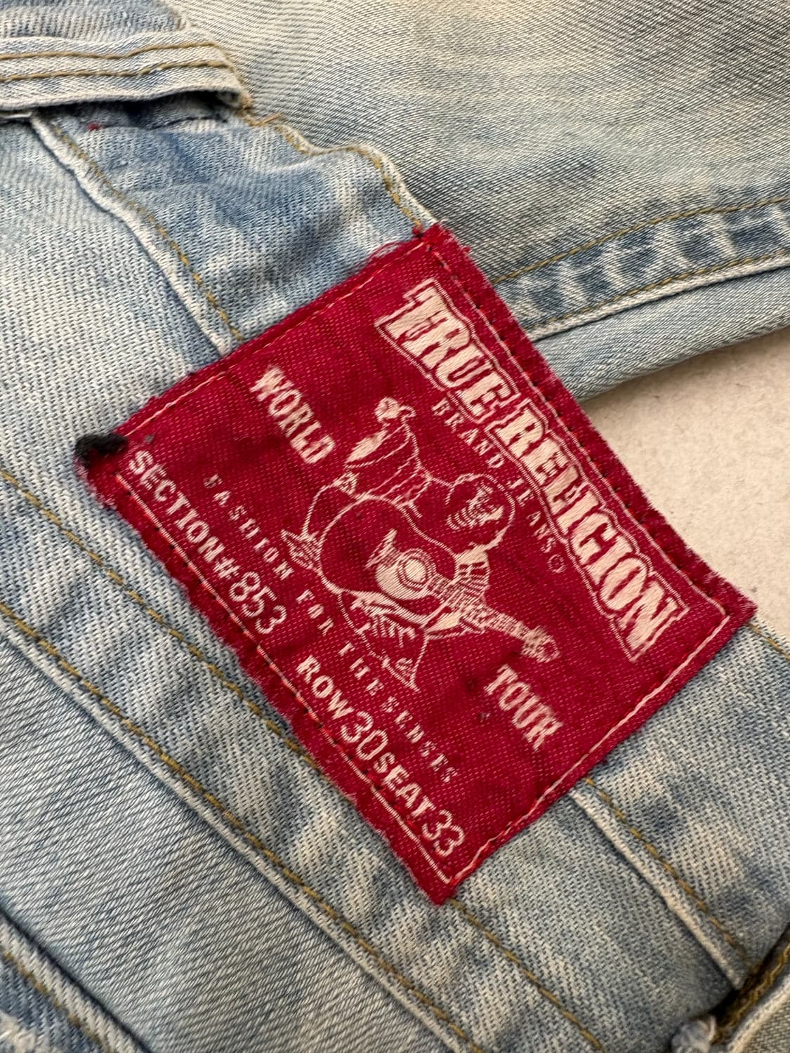 트루릴리전 853 연청  데님  상품이미지4