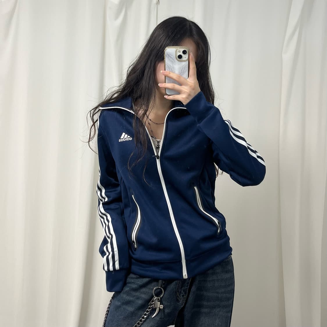 Adidas navy jersey 상품이미지2