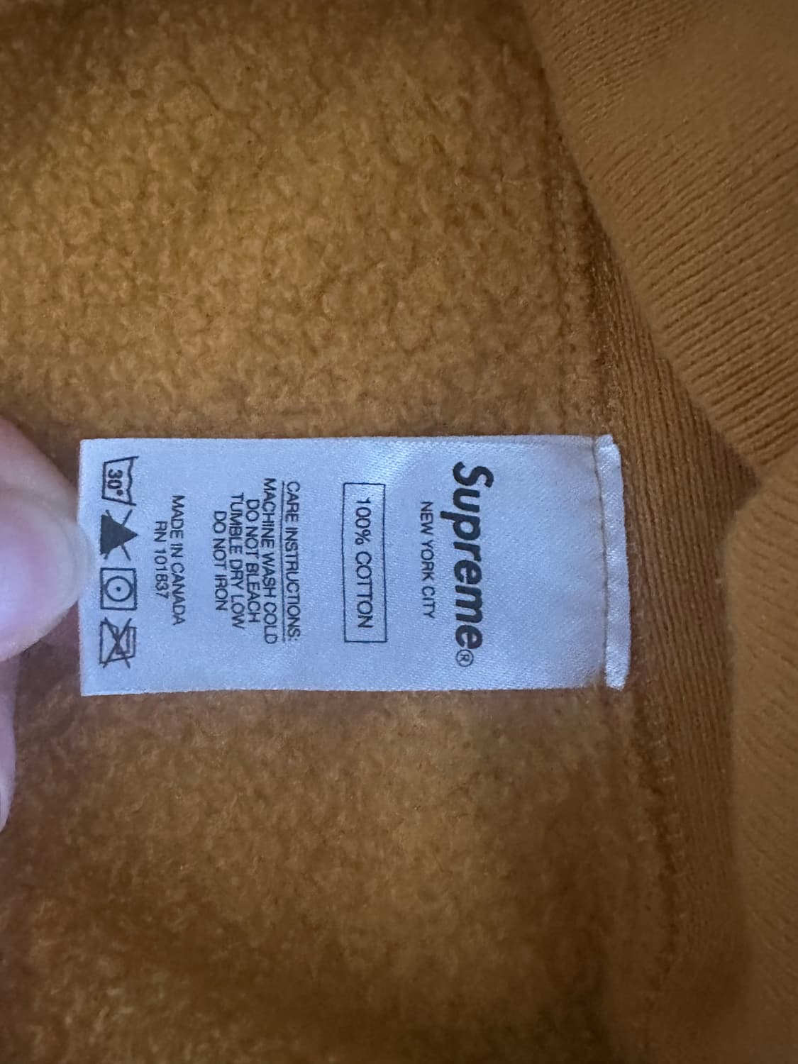 안티히어로 슈프림 후드티 상품이미지3