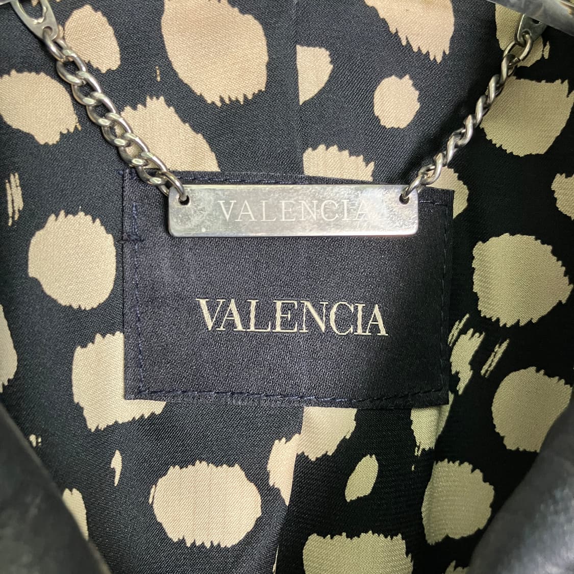 VALENCIA 발렌시아 블랙 양가죽 자켓 55 상품이미지3