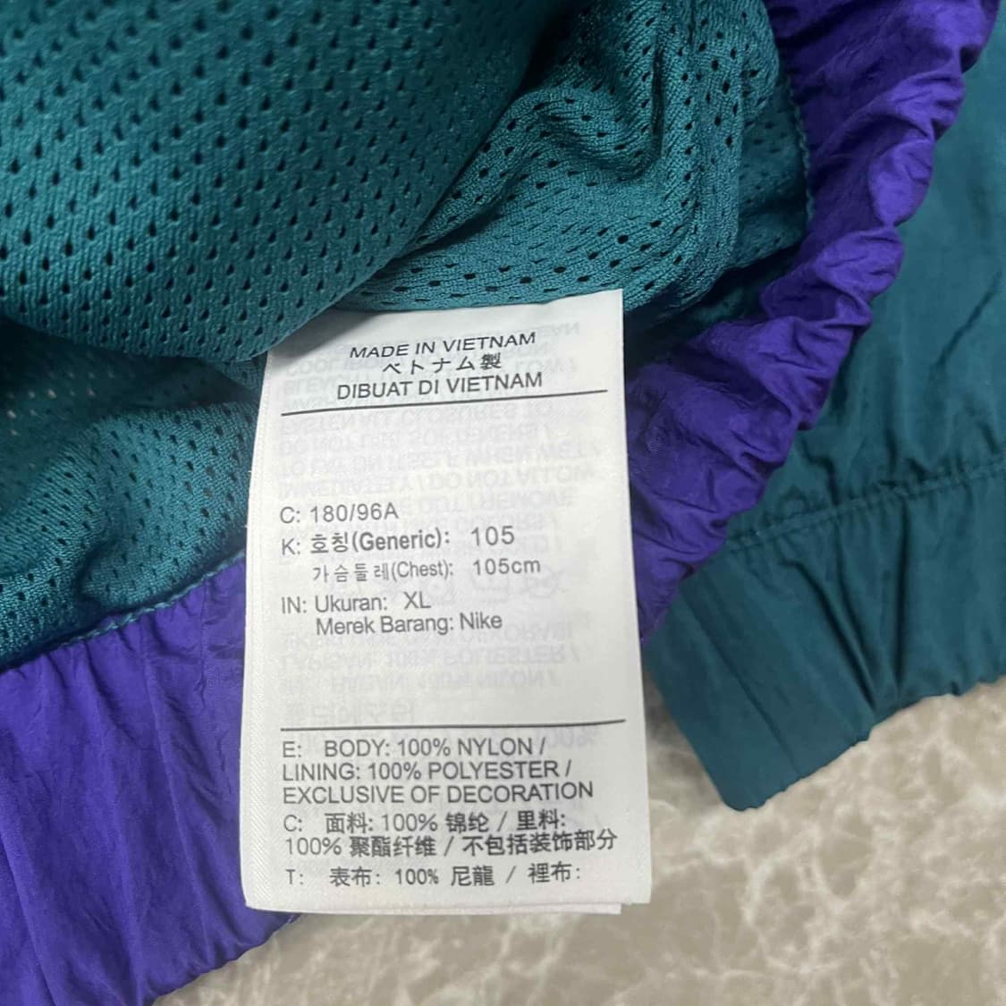 나이키 준신형 사이드라인 윈드브레이커 웜업 바람막이 후드티(XL) 상품이미지5