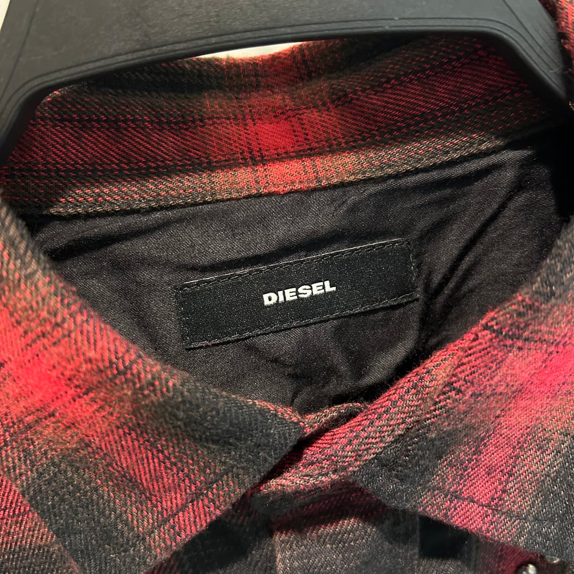 Diesel Cubic Red Check Shirts 상품이미지9