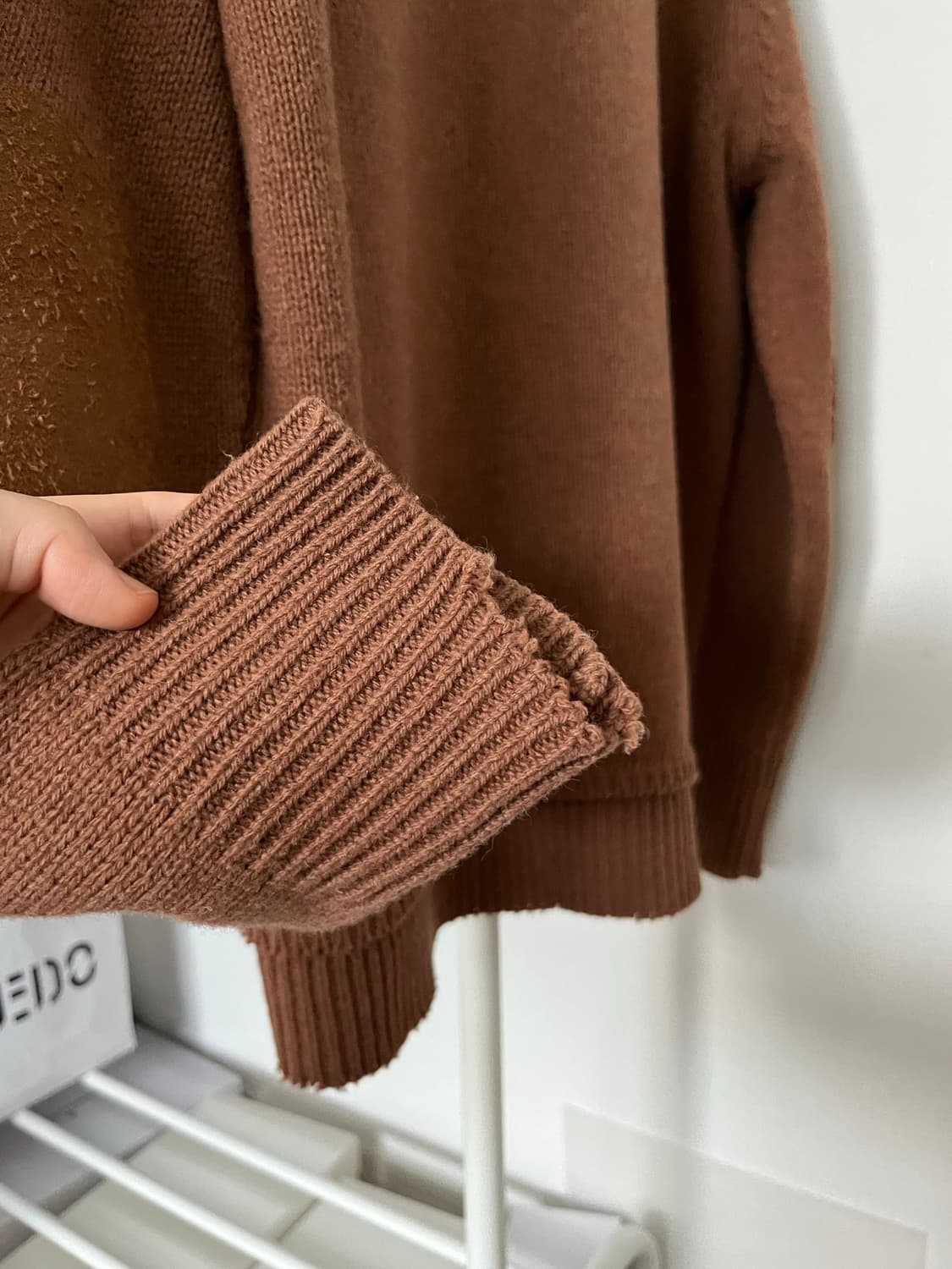 메종 마르지엘라 라운드 엘보패치 니트 사이즈m 상품이미지5