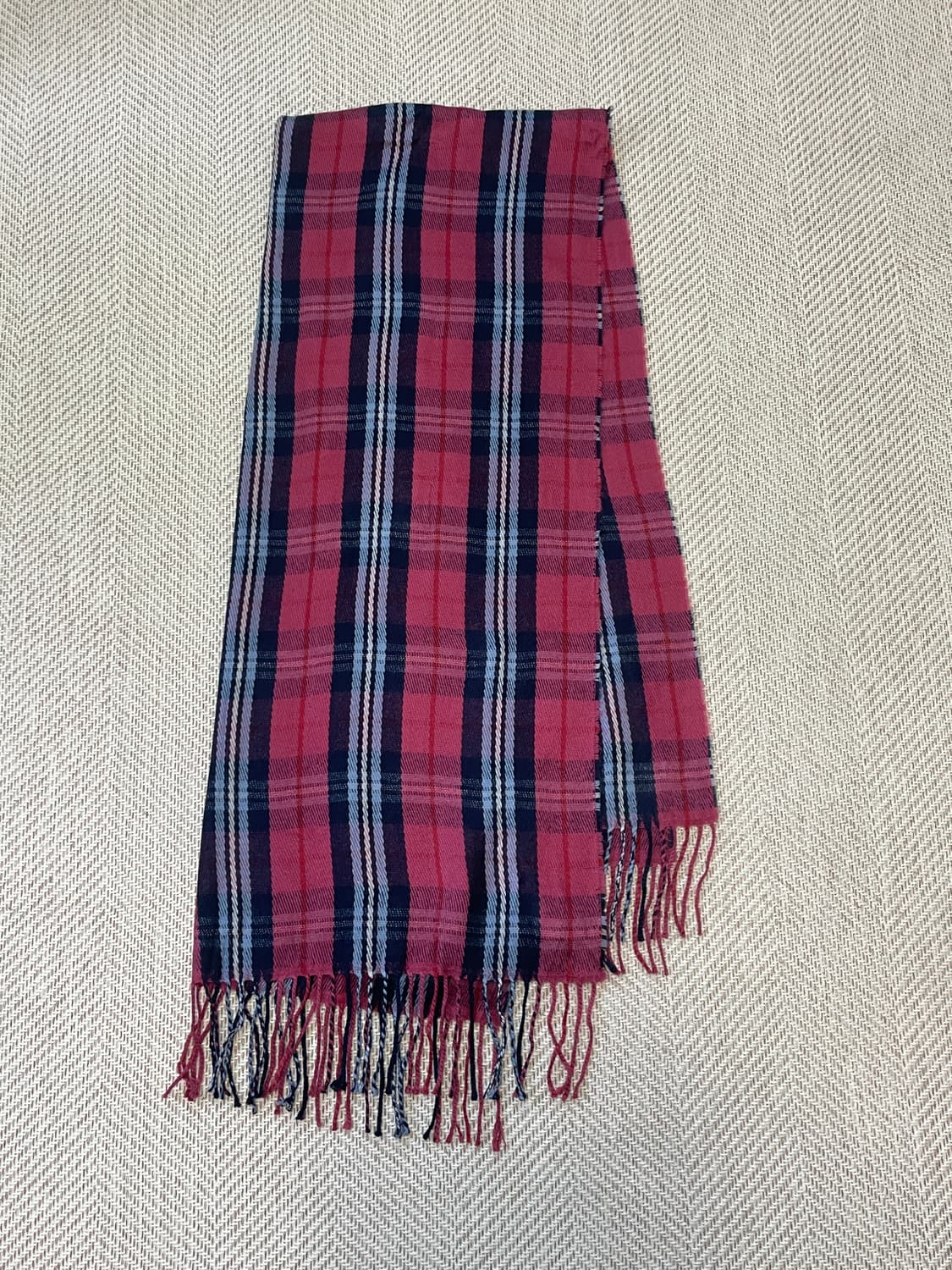 빈티지 클래식 체크  머플러  J03957 상품이미지5