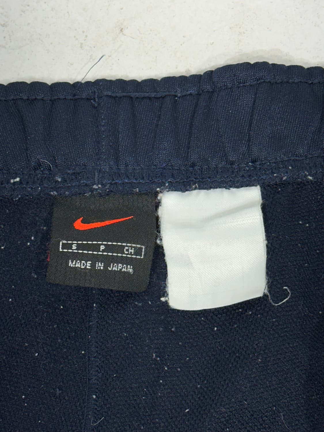 90s 나이키 네이비 화이트 사이드 라인 와이드 팬츠 S   상품이미지7