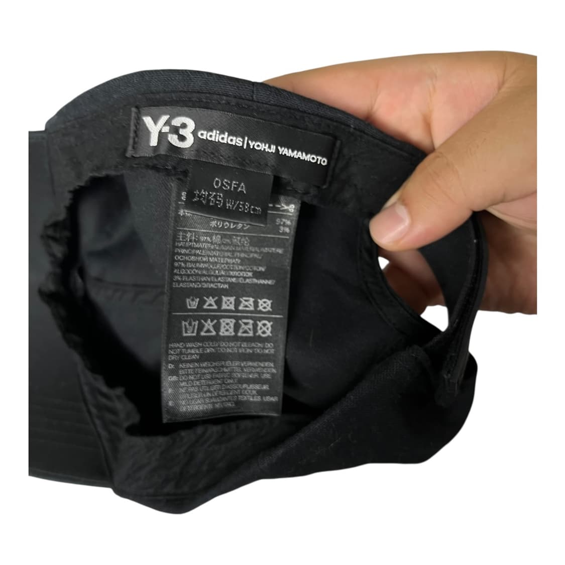 [Y-3] 요지야마모토 Y-3로고 볼캡 상품이미지4