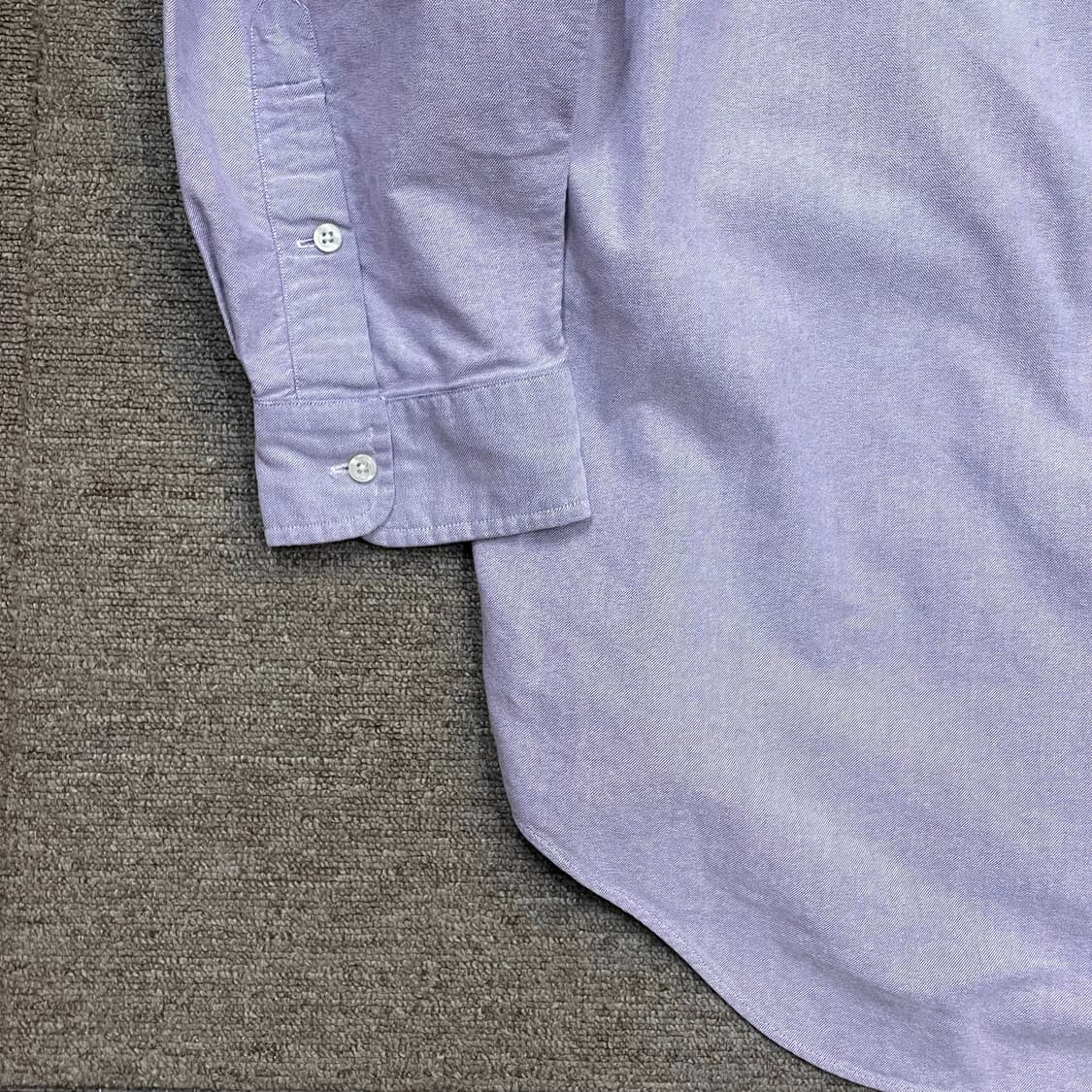 (2XL) 90s POLO 폴로 랄프로렌 빅셔츠 솔리드 셔츠 상품이미지5