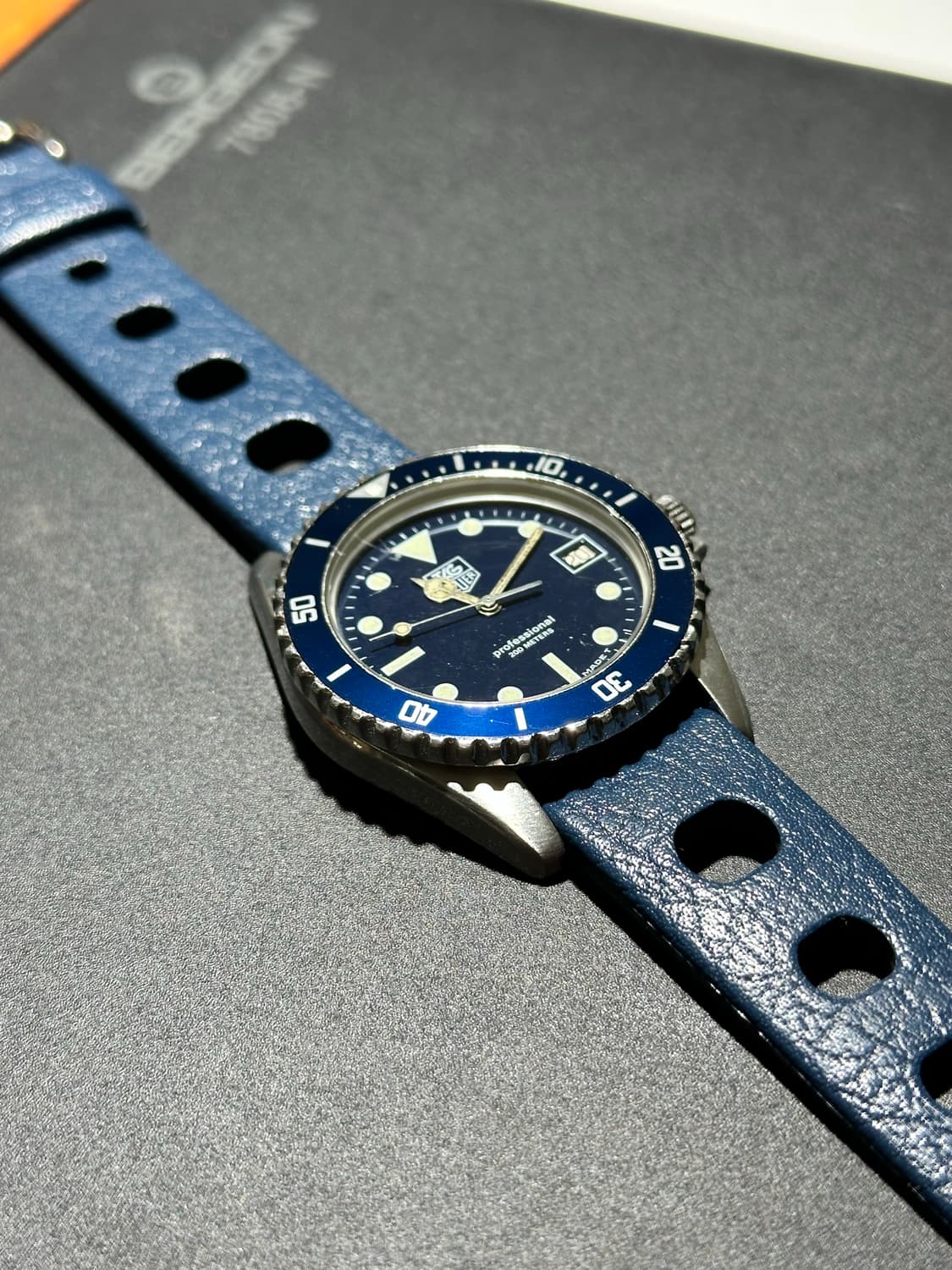 [1997] 태그호이어 980.613N/1 “Navy Hue” 상품이미지2