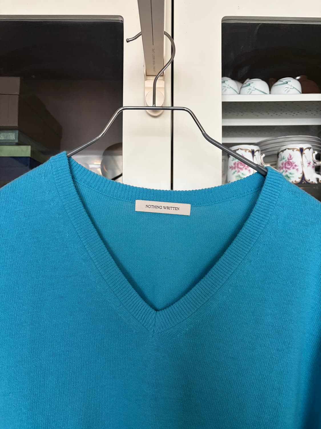 낫띵리튼 브이넥 니트 Puno v-neck pullover 상품이미지4