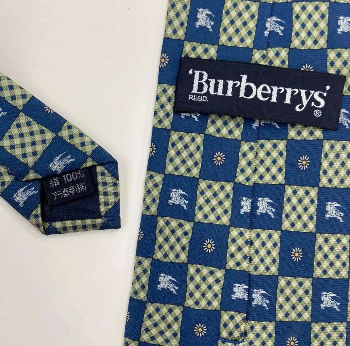 버버리 모노그램 노바체크 명품 정품 넥타이 (Burberry) 상품이미지5