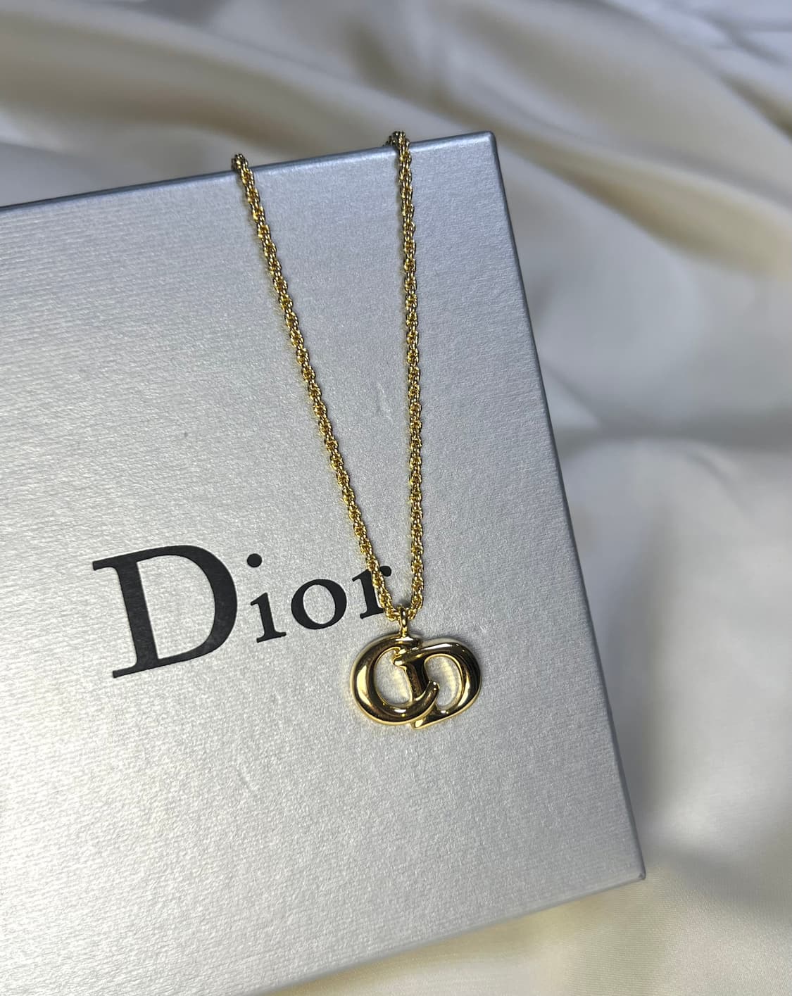 디올 CD 예리 목걸이 골드 상품이미지3