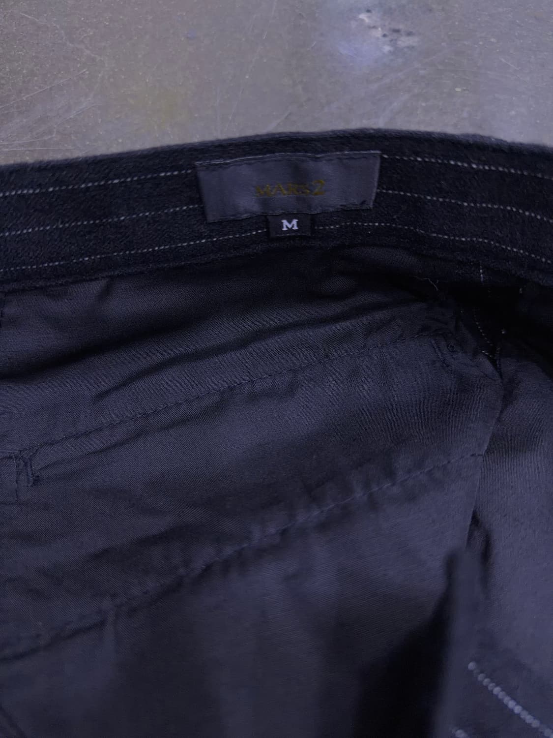 마스2 클래식 스트라이프 더블 블레스트 수트 셋업 46 M 상품이미지10