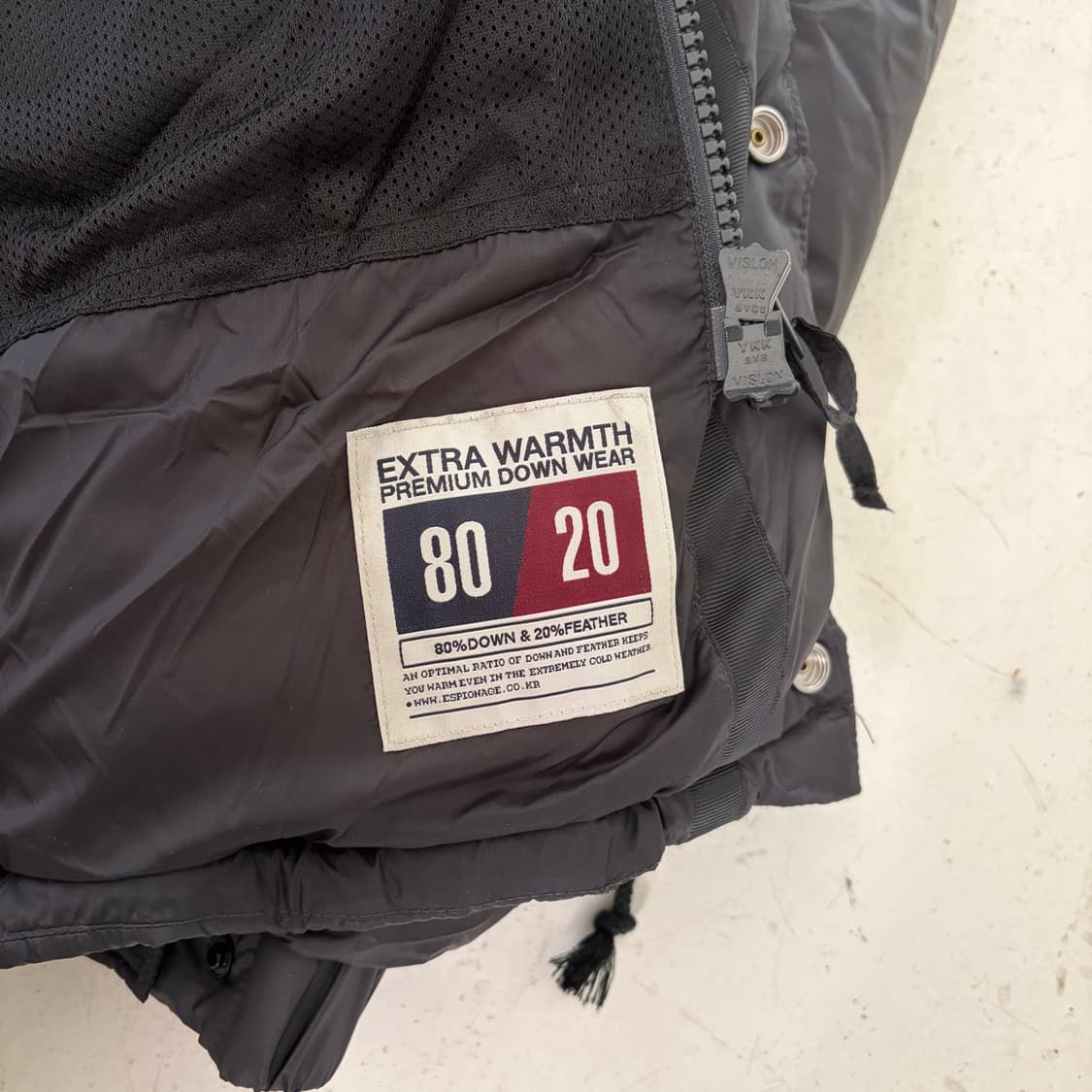 에스피오나지 푸퍼 다운구스 패딩 L 상품이미지7