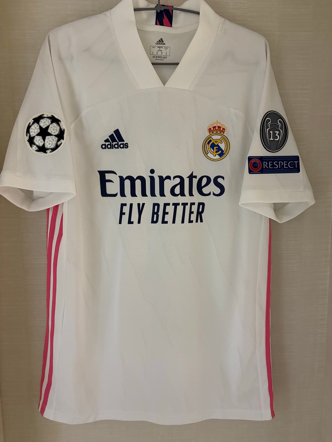 20-21 레알마드리드 홈 세르히오 라모스 유니폼 정품 상품이미지2