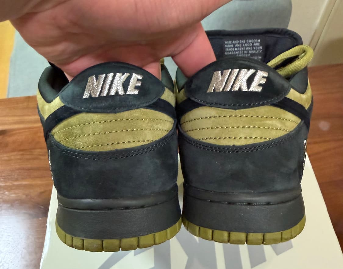 (295)나이키x슈프림 SB 덩크 로우 캠퍼 그린 상품이미지9