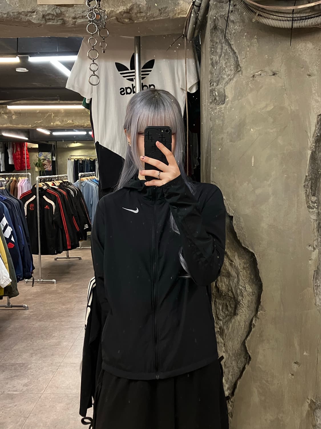 나이키 바람막이 블랙 S #csz2404 상품이미지2