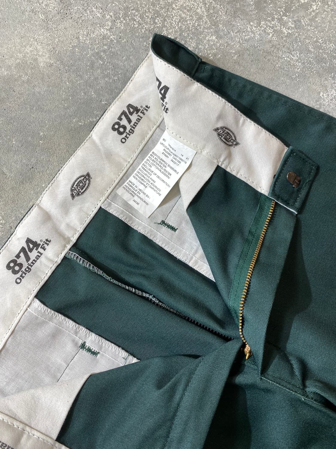 [32] Dickies 874 디키즈 그린 치노 워크팬츠 상품이미지7