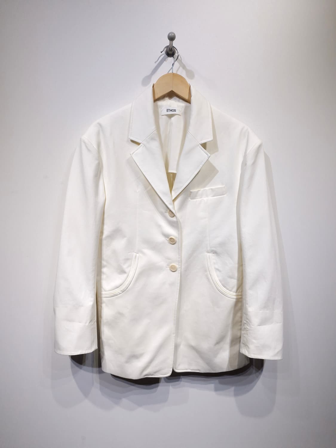ETHOS 에토스 화이트 자켓(차정원착용) 상품이미지4