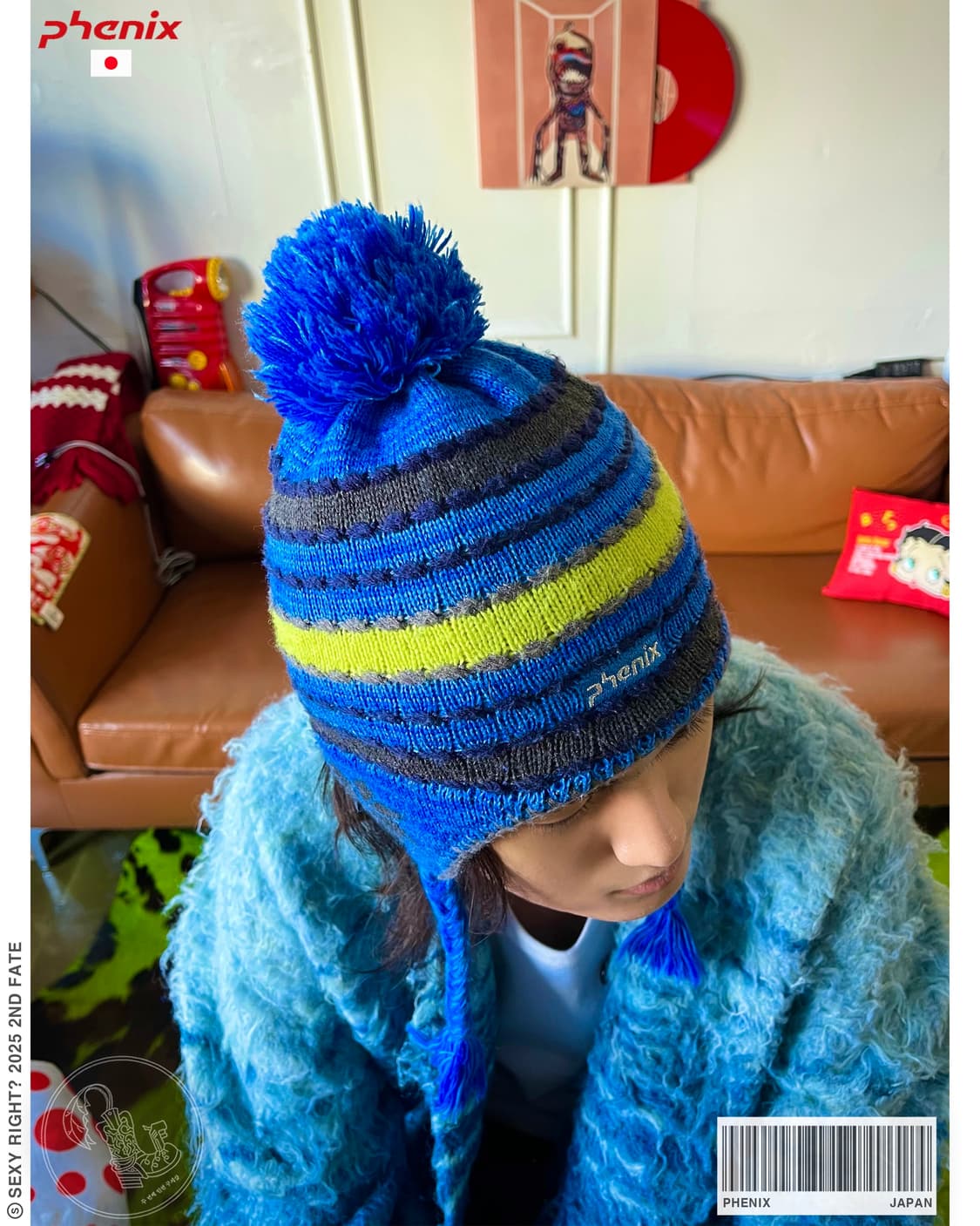 Phenix Japan Ear-Flap Knit Beanie 상품이미지1