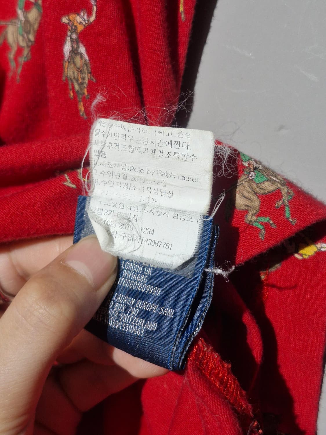 POLO RALPH LAUREN 올오버 폴로 패턴 PK 티셔츠 상품이미지6
