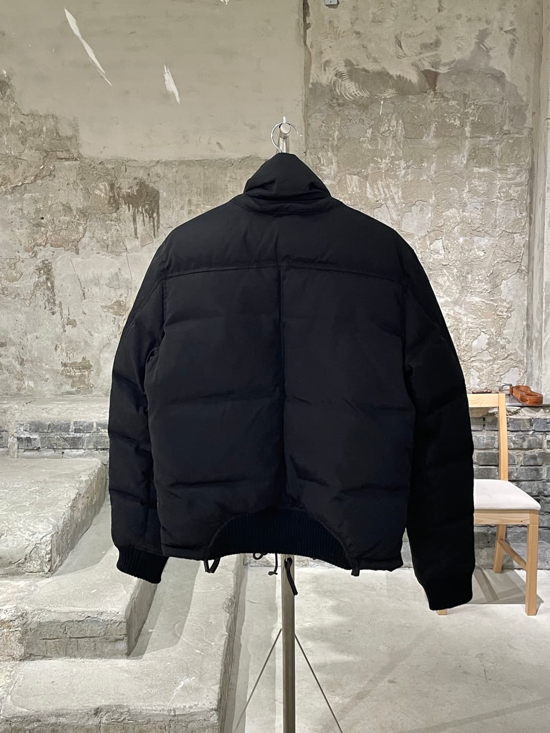 디스퀘어드2 블랙 지퍼 레이어 투 웨이 푸퍼 자켓 상품이미지6