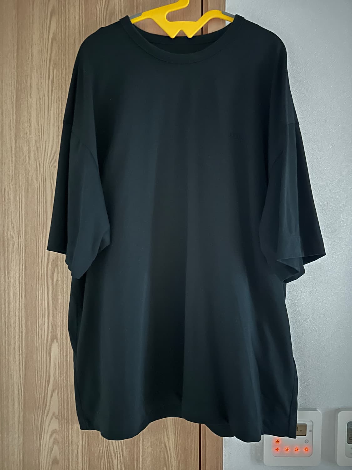 (L)24FW 준지 오버핏 반팔티(블랙) 상품이미지2