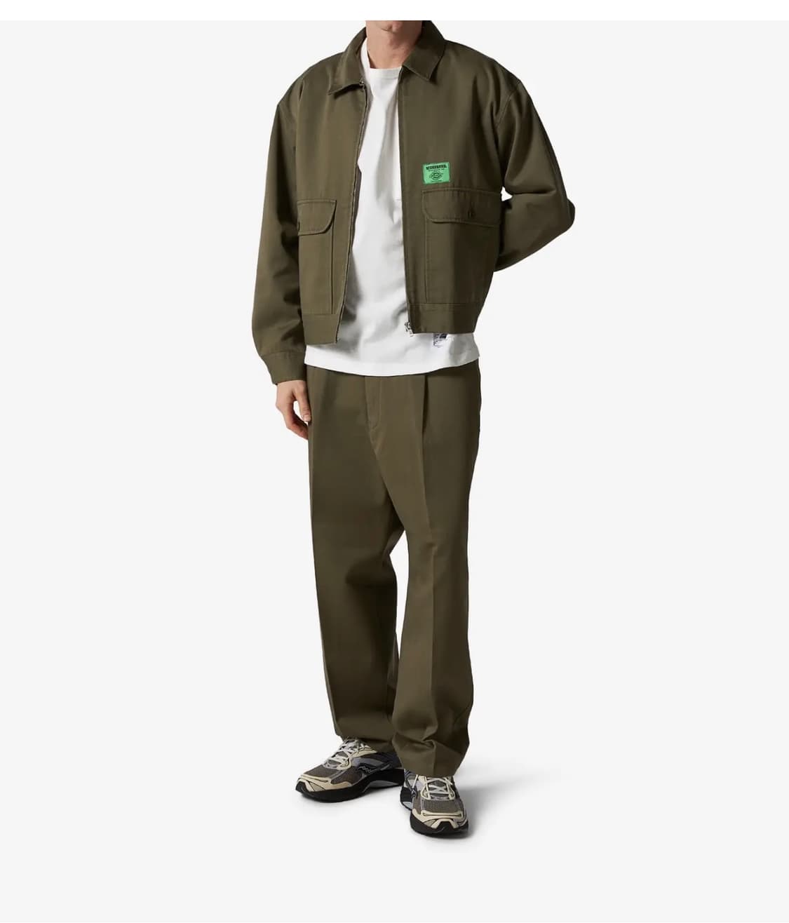 새상품)) 네이버후드 x 디키즈 zip 워크자켓 상품이미지2