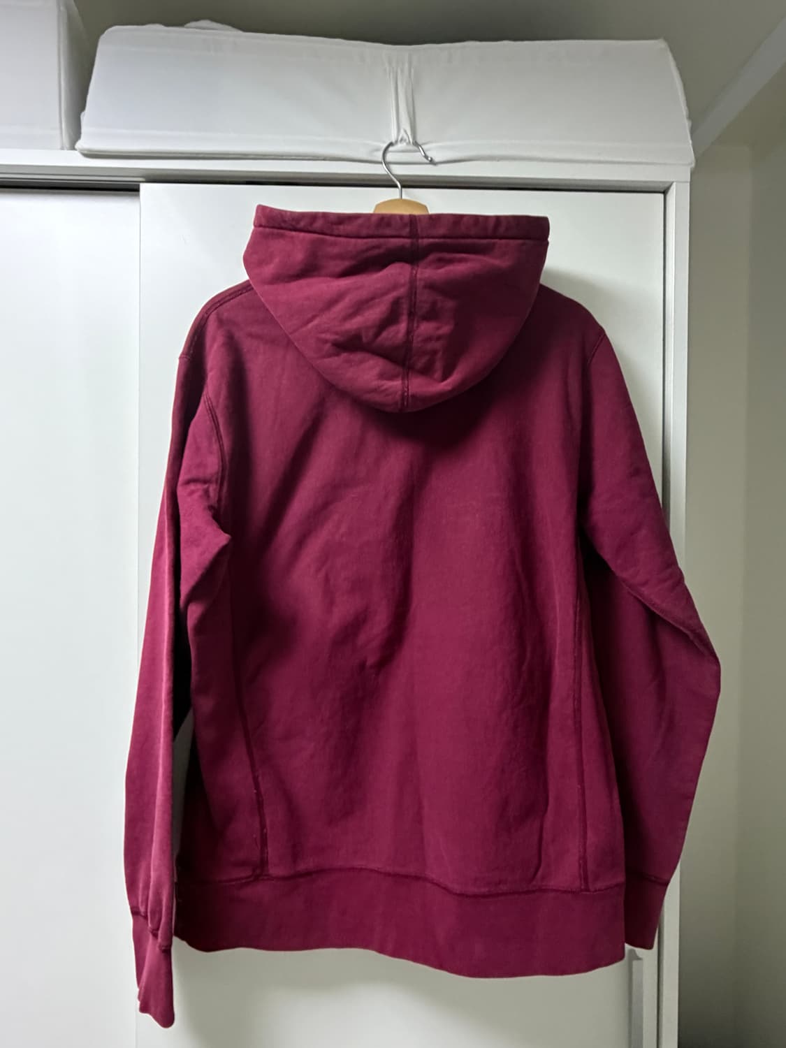 15ss 슈프림 X 래리 클락 키즈 버건디 후드 상품이미지6