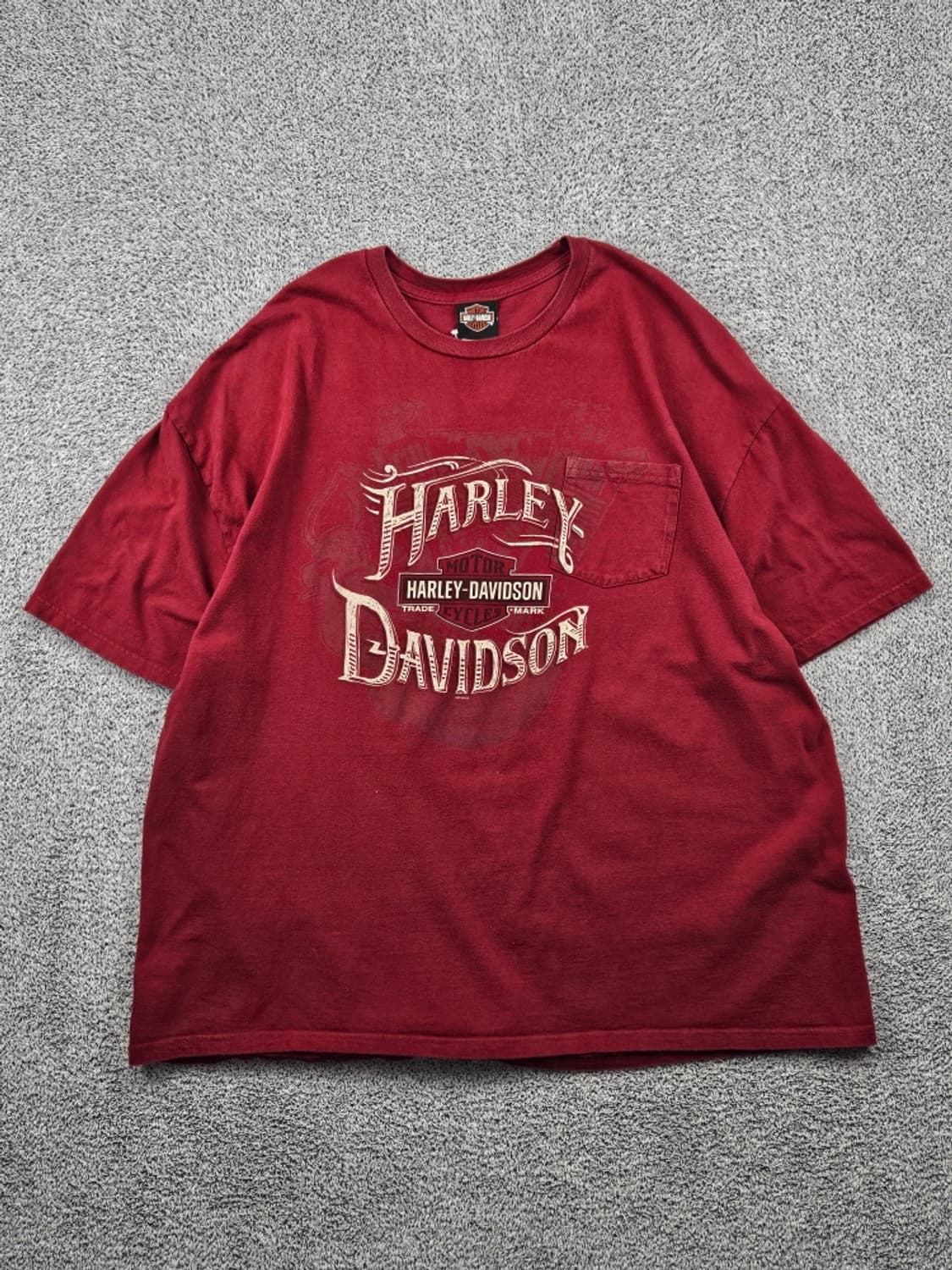 할리데이비슨 빈티지 반팔 티셔츠 ( 3XL ) / 11711 상품이미지1