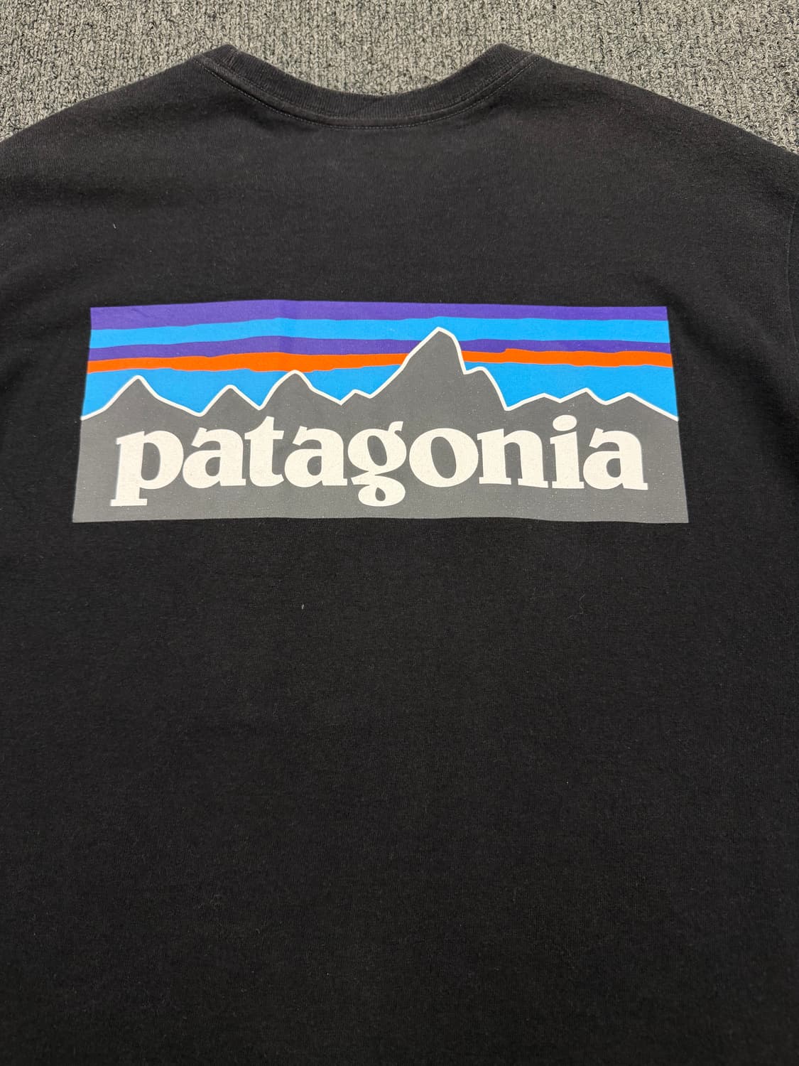 S) 파타고니아 빈티지 베이직 후면 프린팅 반팔 티셔츠 상품이미지5