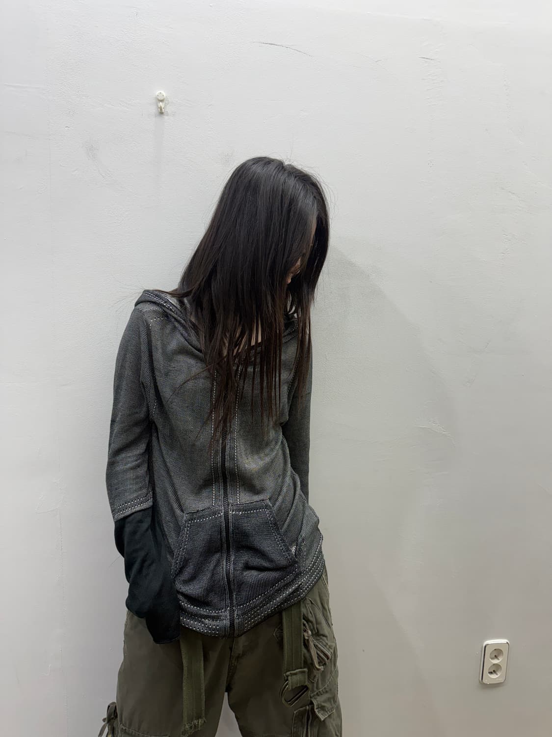 미하라 야스히로 그런지 후드집업 상품이미지1