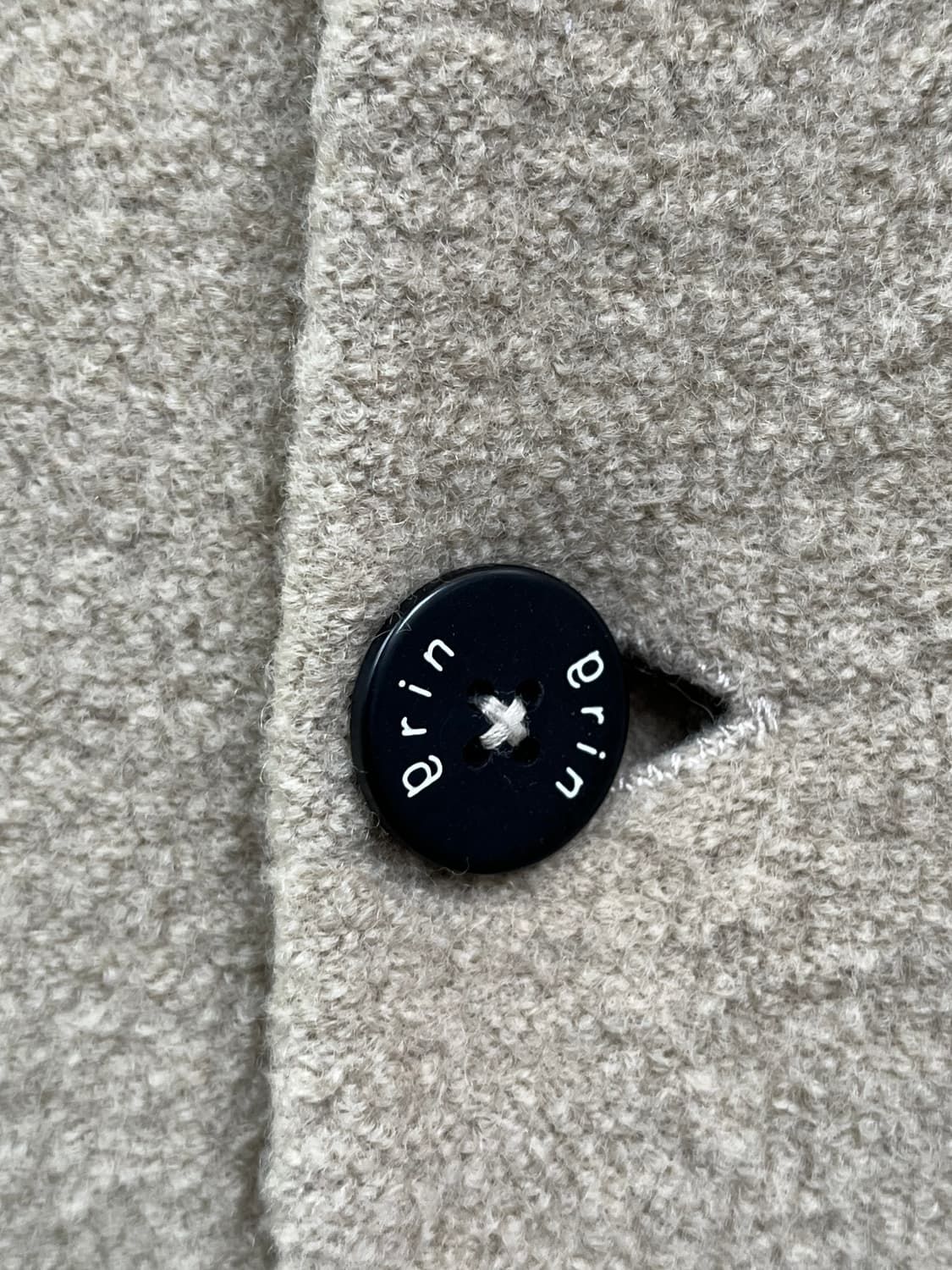 Amugrin 베이지 울 코트 2 상품이미지6