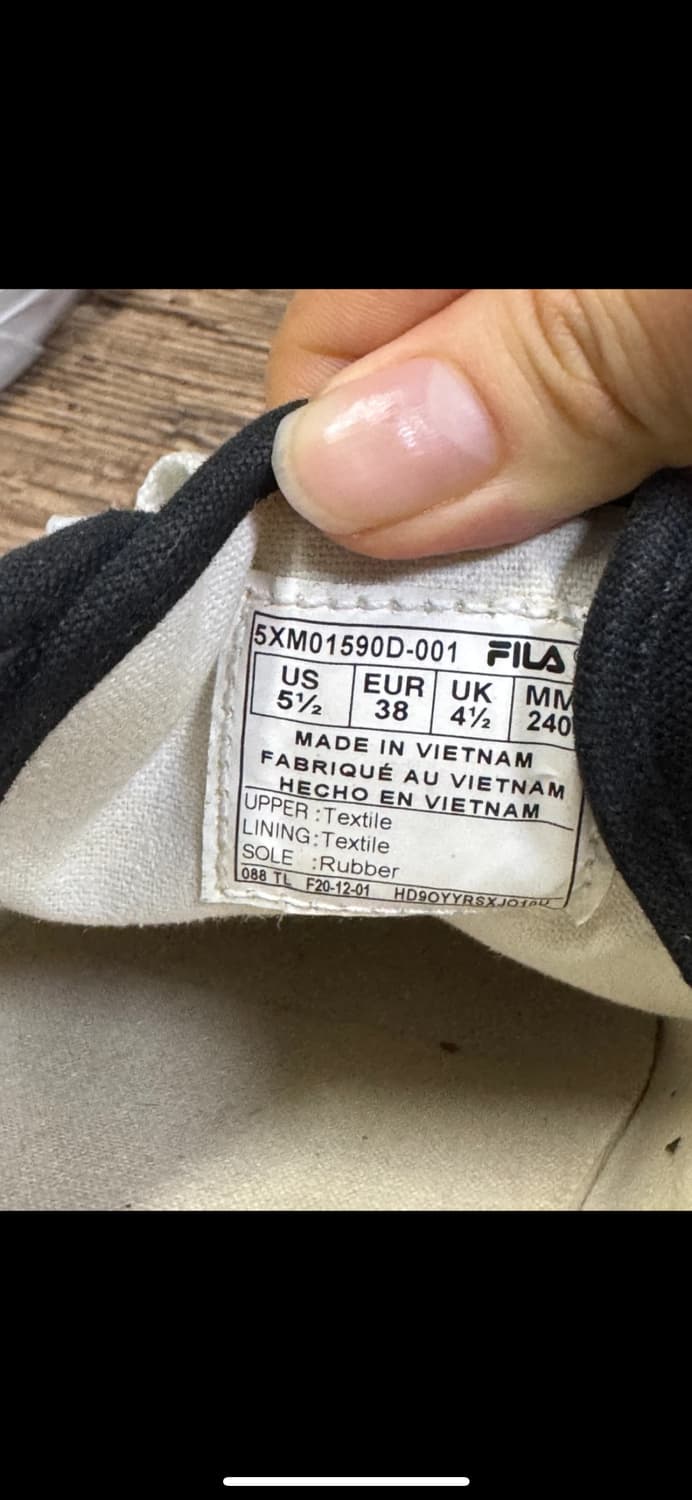 Fila classic point sneakers 240 상품이미지3