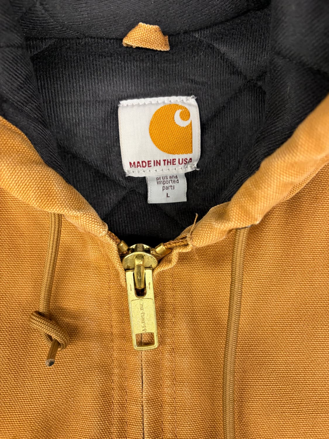 [L]칼하트 j140 덕 액티브자켓 브라운 상품이미지6