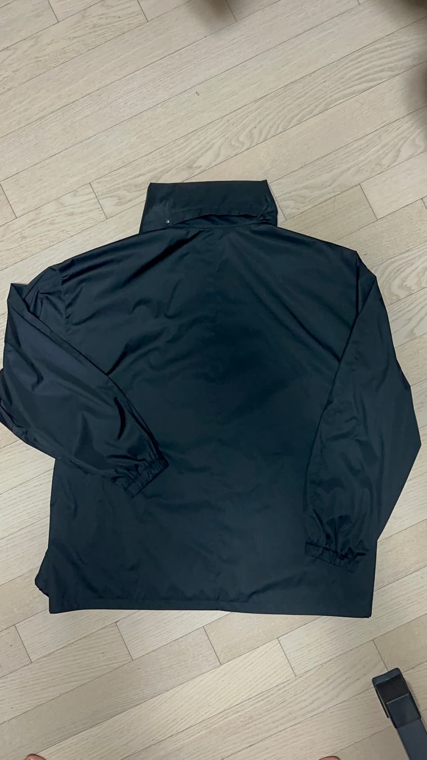 오라리 하드 트위스트 집업 블루종 (폴리에스터 사틴 라미네이트 집) 상품이미지3