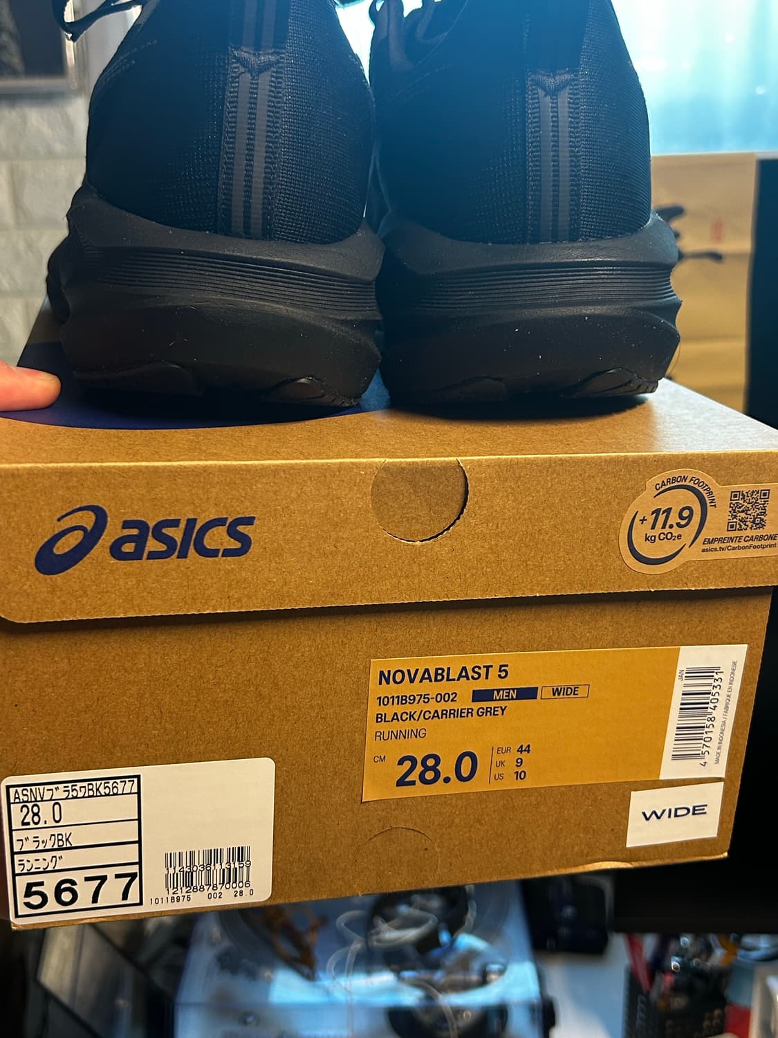 아식스 노바블라스트5 2e 280 개봉새제품 상품이미지2