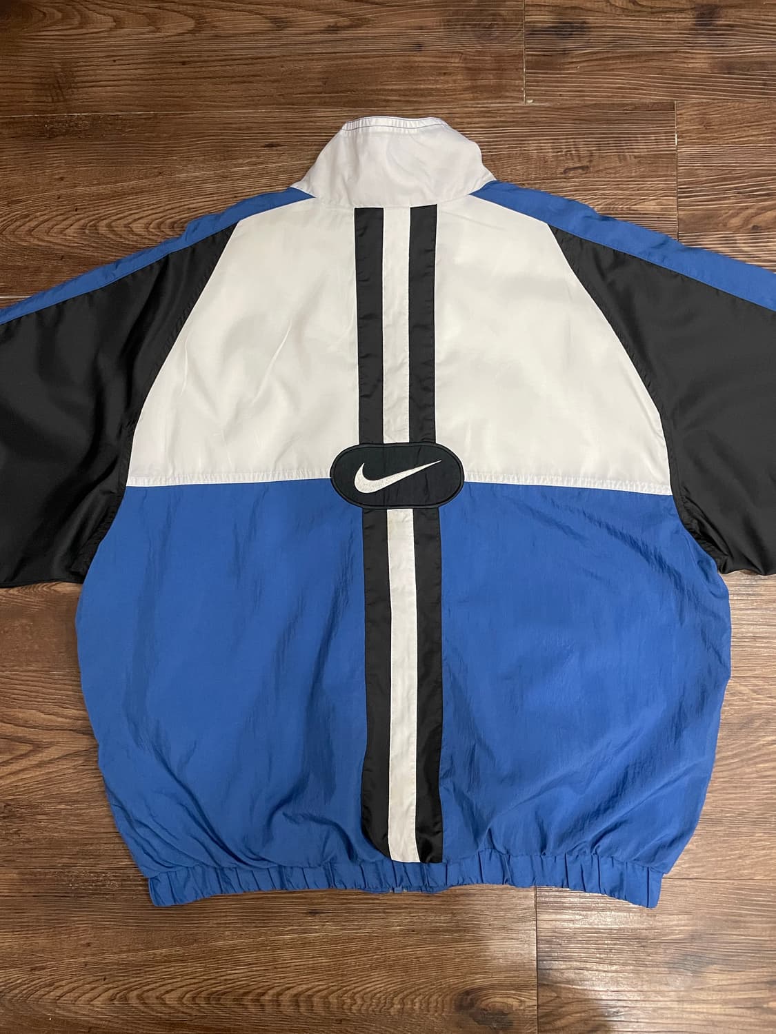 90s 나이키 희귀 올드스쿨 바람막이 멀티블루 상품이미지8