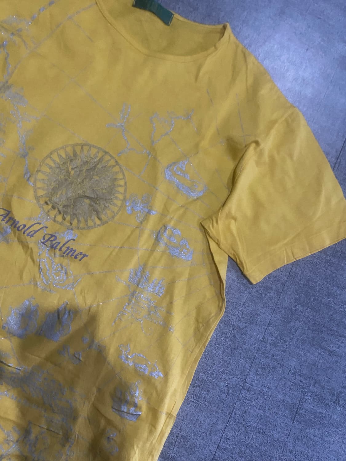 일본빈티지 Arnoldpalmer 핀터깔y2k 올드스쿨아메카지 반팔티셔츠 상품이미지2