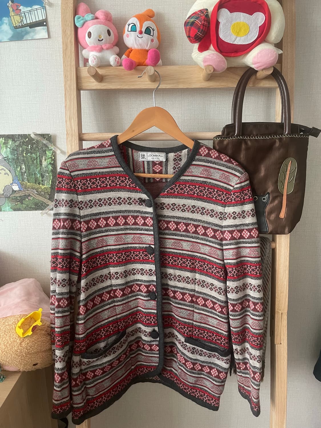 모리걸 빈티지 노르딕 조끼 set 🩶♥️ 상품이미지3