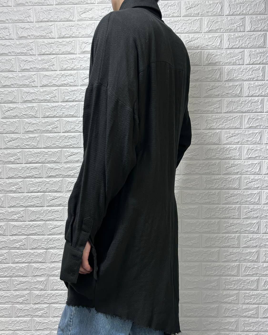 By The R 롱 러프 아웃 셔츠 상품이미지2