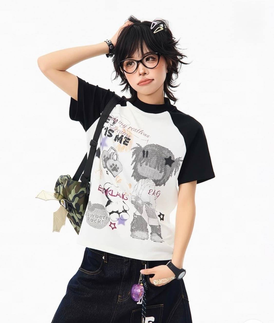 아사키 프레자키 반팔티셔츠 상품이미지3