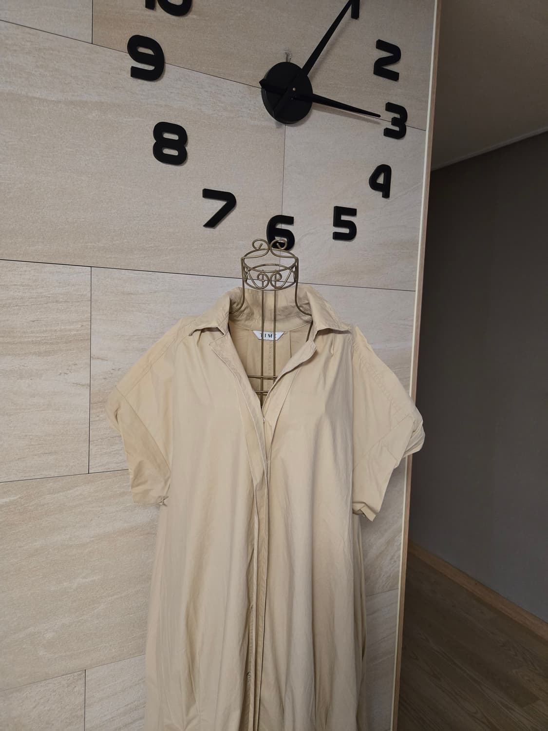 [F] TIME 타임 루즈핏 롱 원피스 2021 상품이미지2