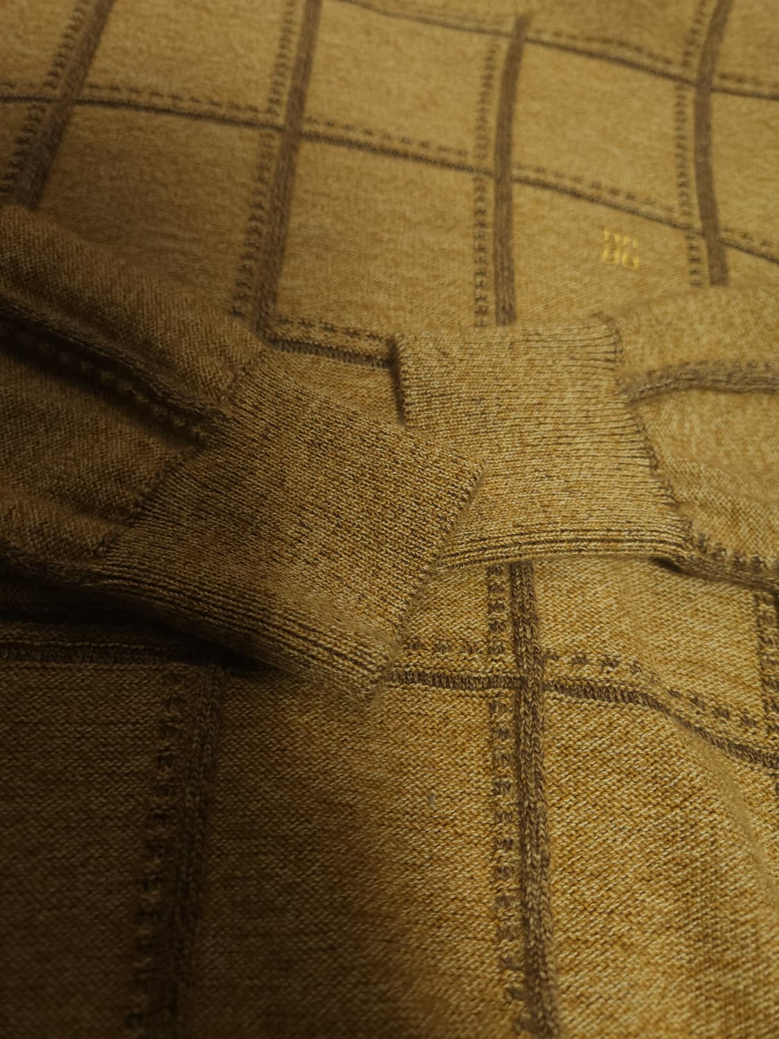 닥스 체크패턴 니트, L 상품이미지5