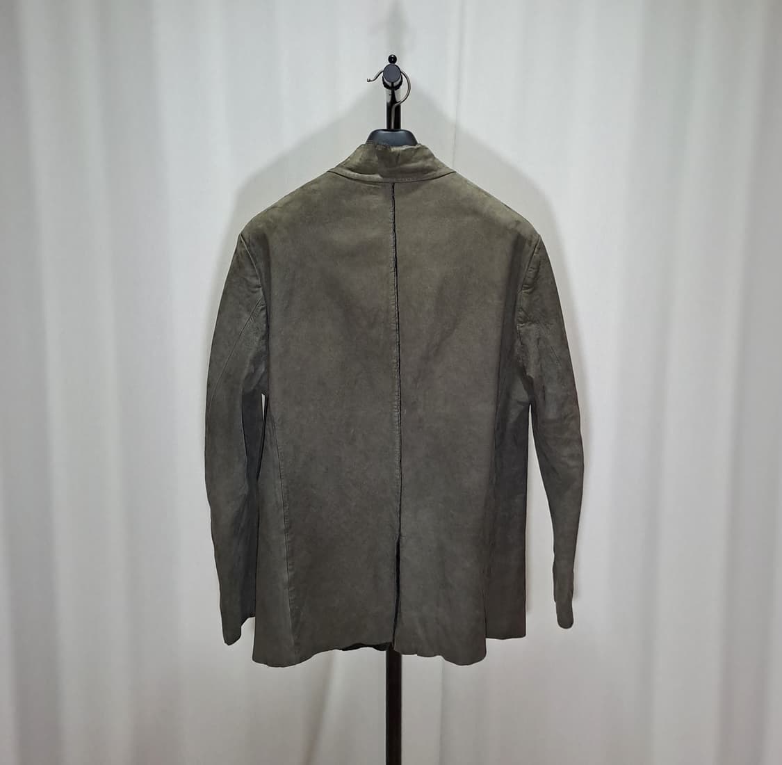 (택포) 코오롱시리즈 누벅 양가죽 모 안감 블레이저 105 B492 상품이미지5