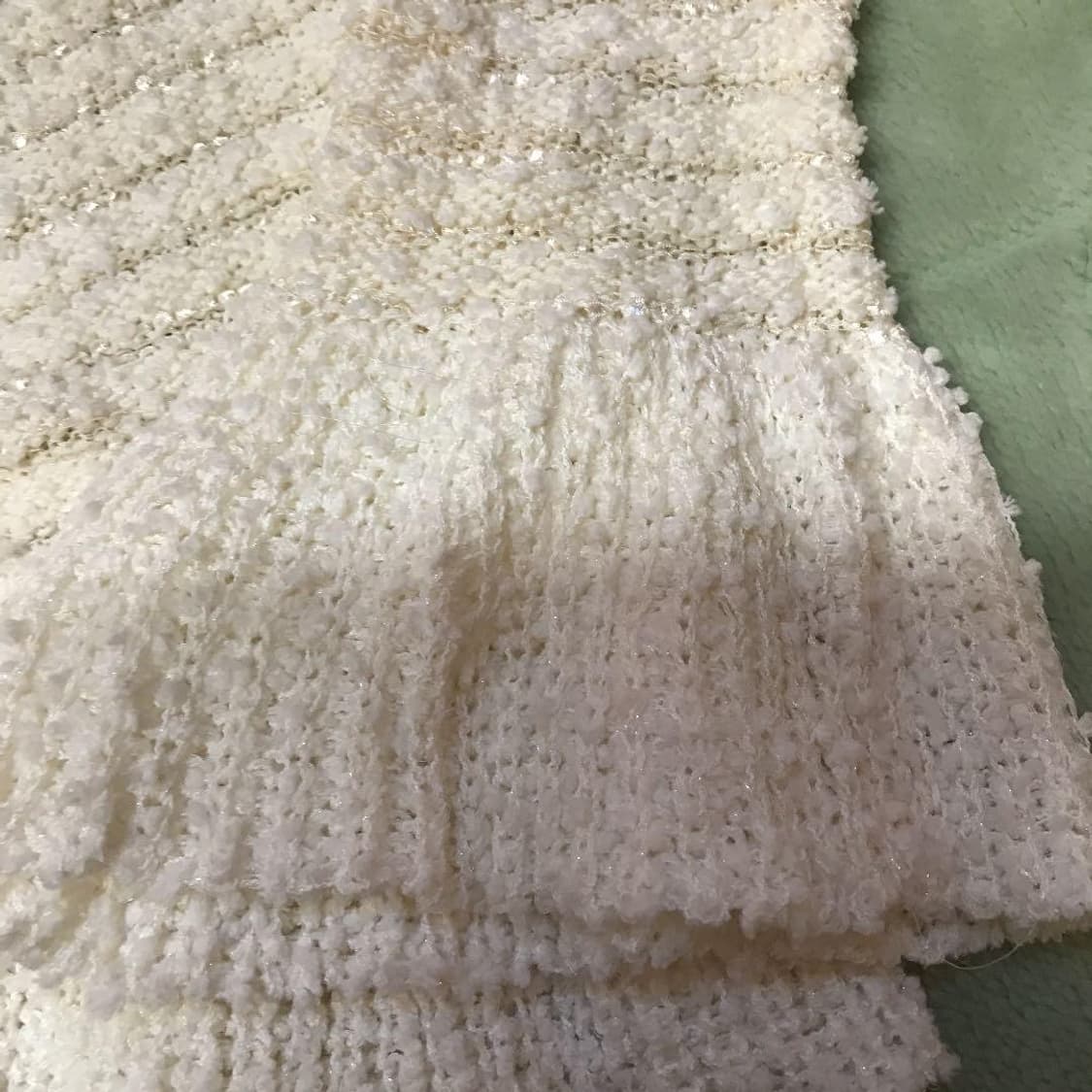 레스트 로즈 글리터 프릴 러플 니트 가디건 달천 갸루 y2k 상품이미지5