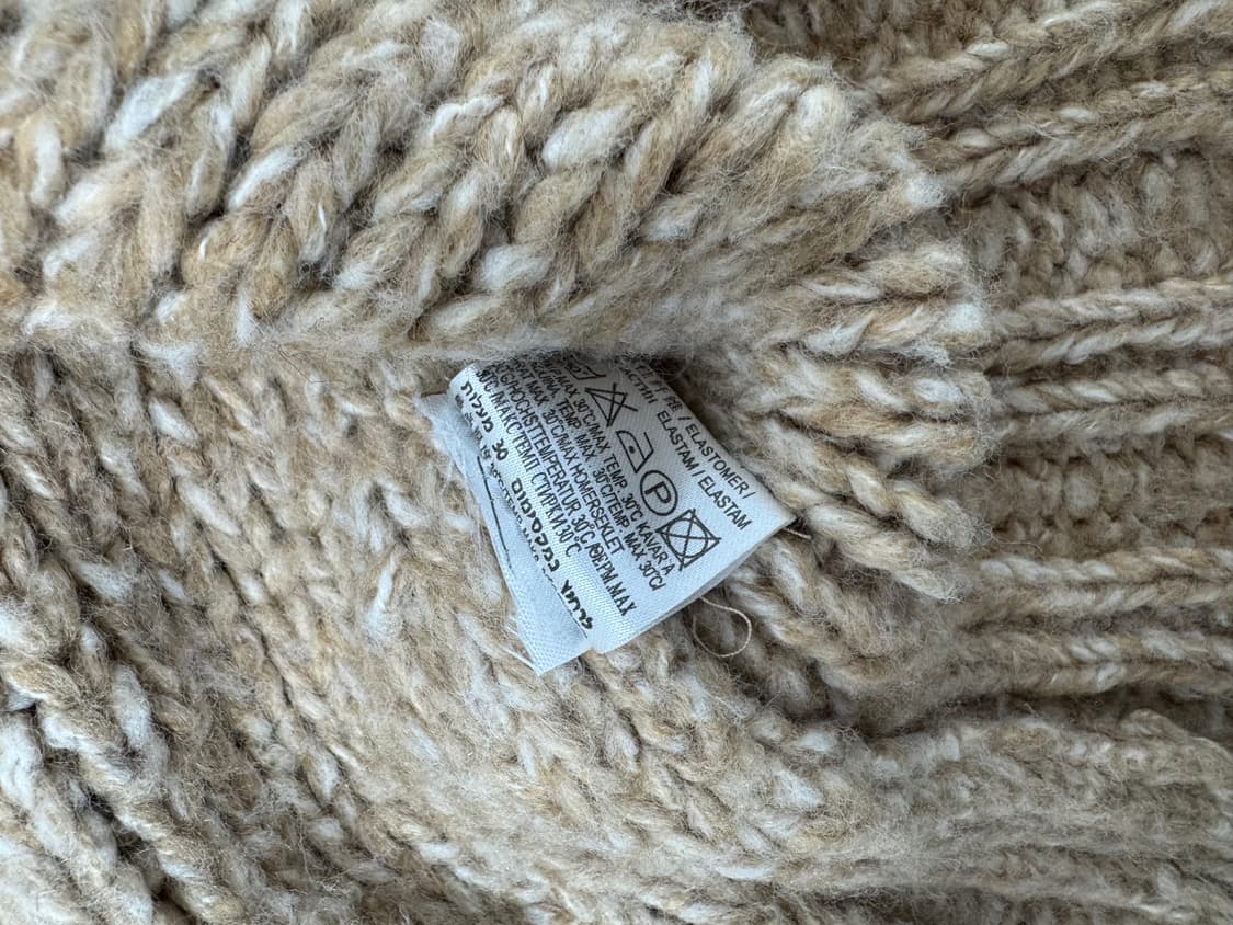 •빈티지 퍼 디테일 니트 롱 가디건 상품이미지10