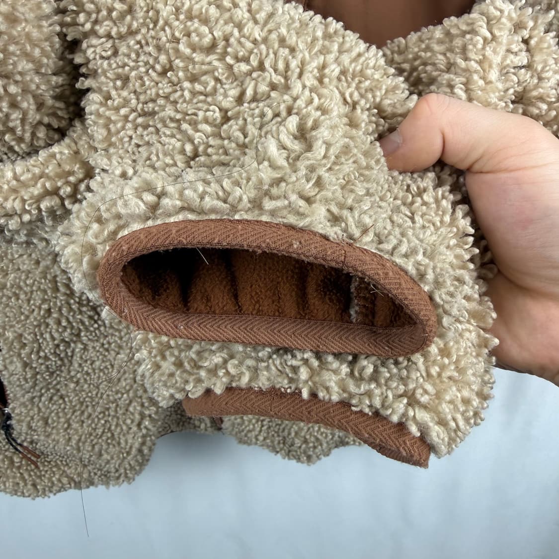 (95) 네파 C-TR 3.0 셰르파 플리스 자켓 베이지 상품이미지4